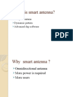 What Is Smart Antenna?: Array of Antena Dymamic Pattern Advanced DSP Software
