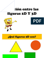 Relación Entre Las Figuras 2D Y 3D
