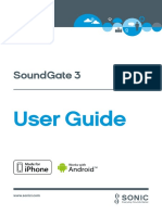 SG 3 User Guide UK