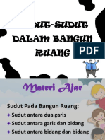 Sudut Dalam Bangun Ruang