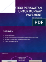 Strategi Perawatan Untuk Runway Pavement