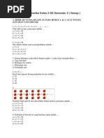 Soal UTS Matematika Kelas 2 SD Semester 2