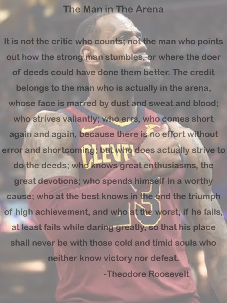 Man in The Arena PDF | PDF for Man In The Arena Printable Pdf Free Download