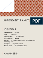 APPENDISITIS AKUT