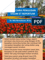 Tata Cara Penulisan Visum Et Repertum