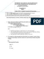 Practical 1 - Solution PDF