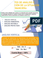 Analisis Vertical y Horizontal