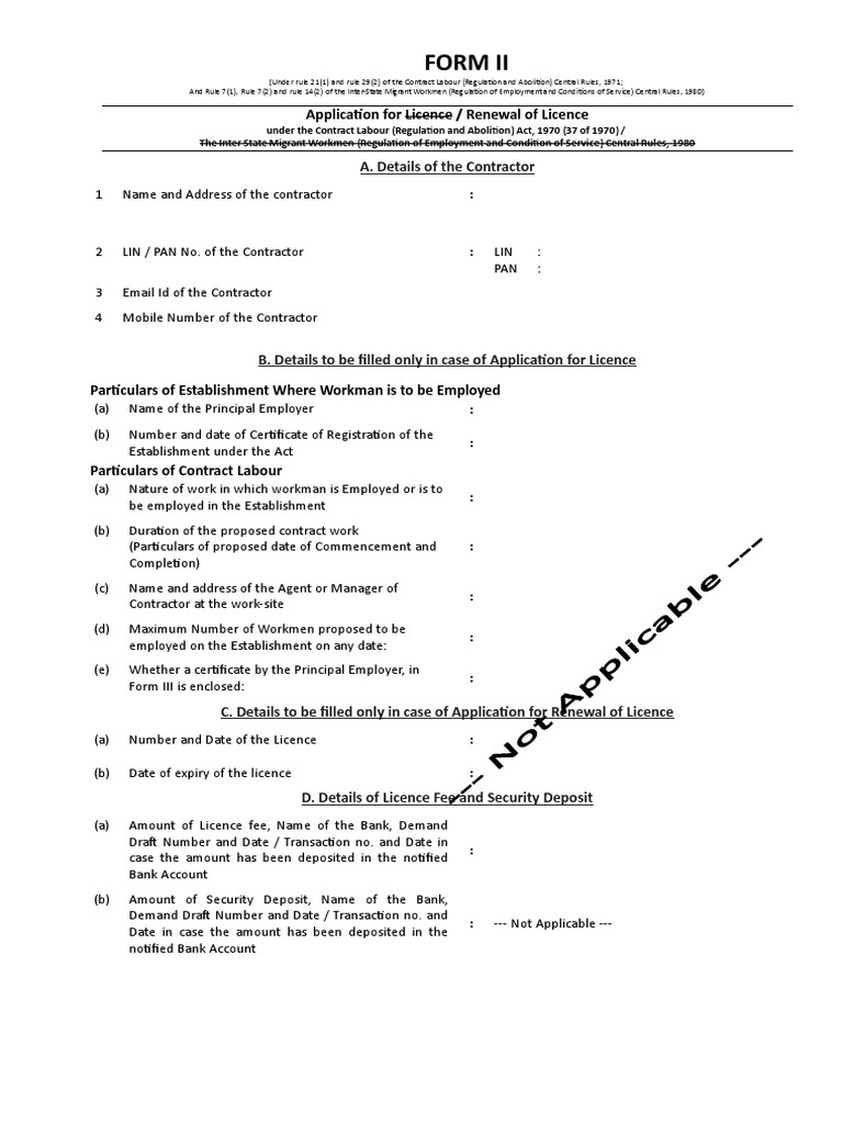 Form II | PDF | Banks | Financial Services