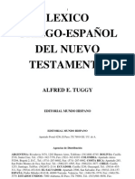 Alfred e Tuggy Lexico Griego Espanol Del Nt x Eltropical