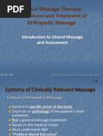 Clinical Massage Therapy: Assessment and Treatment of Orthopedic Massage