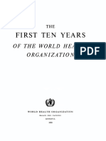 WHO - The First Ten Years of the World Health Organization
