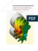 Book Fundamentos Del Método de Elemento Finito Jaime Molina PDF