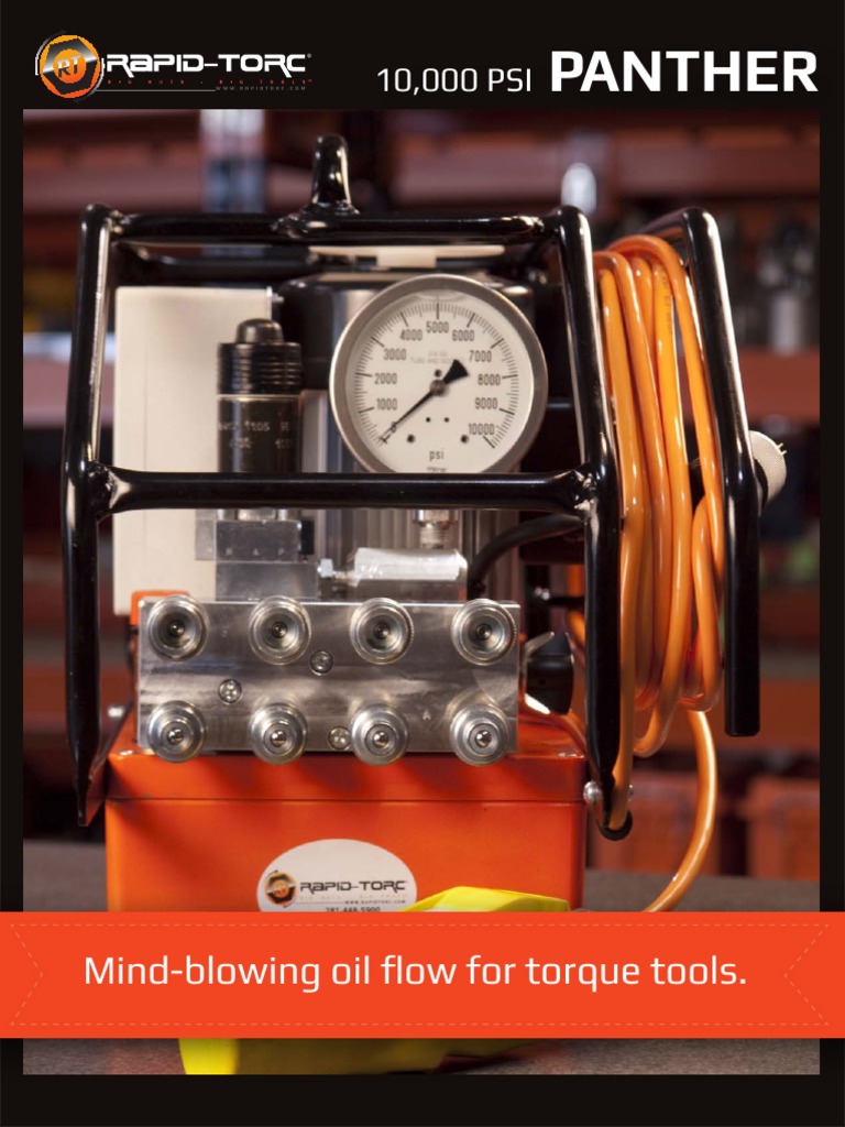 Panther Hydraulic Pump PDF Pump Vehicle Technology