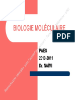 Poly Biologie Moléculaire PAES 2ème Partie 2010-11 PDF