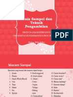 Minggu 2 Dan Minggu 3 - Jenis Sampel Dan Teknik Pengambilan