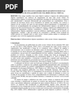 O IMPACTO DOS INFLUENCIADORES DIGITAIS ESPONTÂNEOS NAS MÉTRICAS DE ENGAJAMENTO DE UMA REDE SOCIAL VIRTUAL
