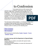 Guide To Confession