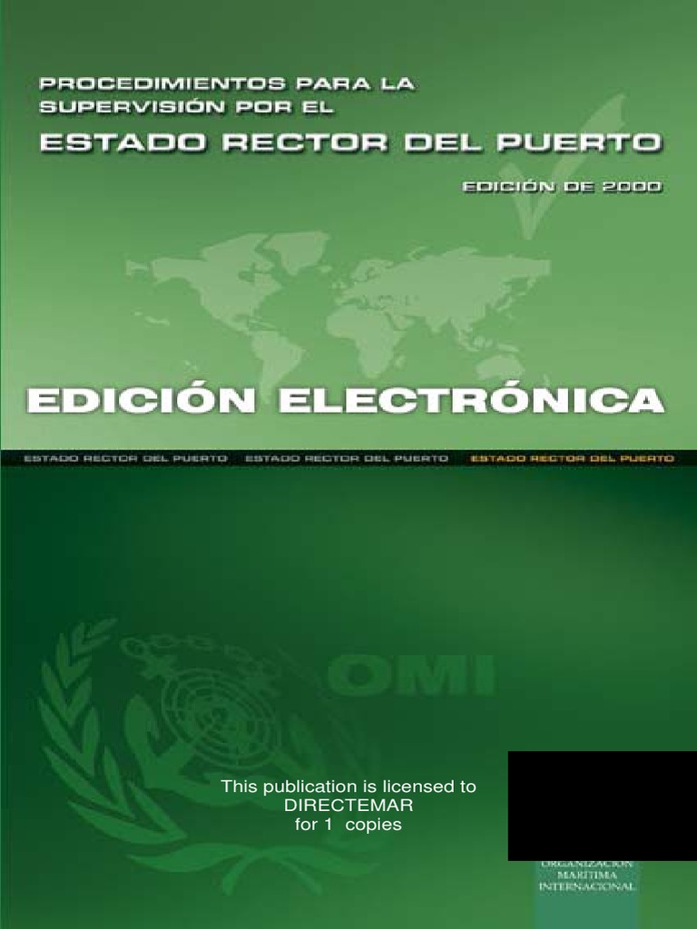 tragedia Denso Concesión Estado Rector Del Puerto EA652S | PDF | Transporte | Naturaleza