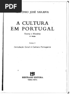 A Cultura Em Portugal - António José Saraiva