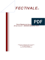 Manual Banda Magnetica PDF