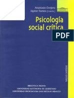 Anastasio Ovejero Et Al - Psicología Social Crítica