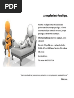 Acompañamiento Psicológico