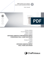 Chaffoteaux Pigma Green Evo User's Manual