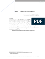 Dialnet CuerpoYCarneEnDescartes 4999930 PDF