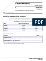 Oxidation Reduction Potential (ORP) : How To Use Instrument-Specific Information