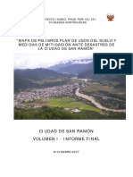 @mapa de Peligros Plan de Usos Del Suelo y Medidas de Mitigacion Ante Desastres de La Ciudad de San Ramon