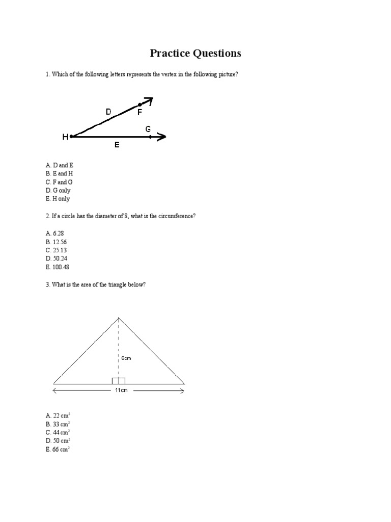 Geometry GED | PDF | Teaching Methods & Materials | Sports & Recreation