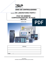 Laboratorio01-PCS7 - Configuración Bloque Motor