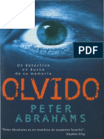 Abrahams, Peter - Olvido