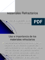 Materiales Refractarios