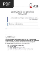 Licitações e Contratos
