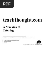 Teach Thought Sign Detailed