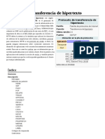 Protocolo de Transferencia de Hipertexto