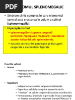 Sindromul Splenomegalic