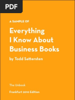 Download Everything I Know About Business Books - A Sample - Frankfurt 2010 Edition by Todd Sattersten SN38337465 doc pdf