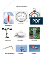 Joash B. Raquinio: Weather Instruments