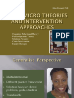 Micro Theories and Intervention