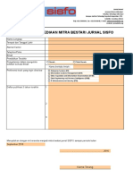 Formulir Kesediaan Menjadi Mitra Bestari