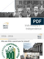 Cultural Seminar - Irish History - Independence