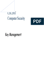 Lecture 8 Key Management PDF