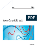 Maximo Compatibility Matrix