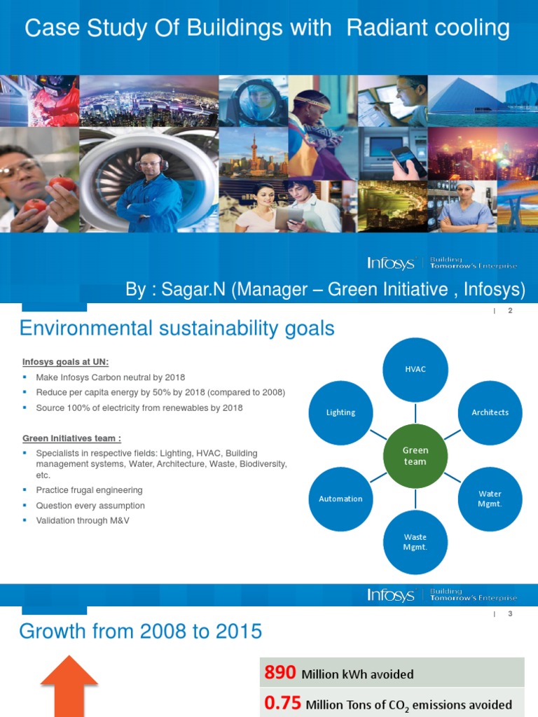L5 - Case Study On Radiant Buildings - Infosys | PDF | Hvac | Air ...