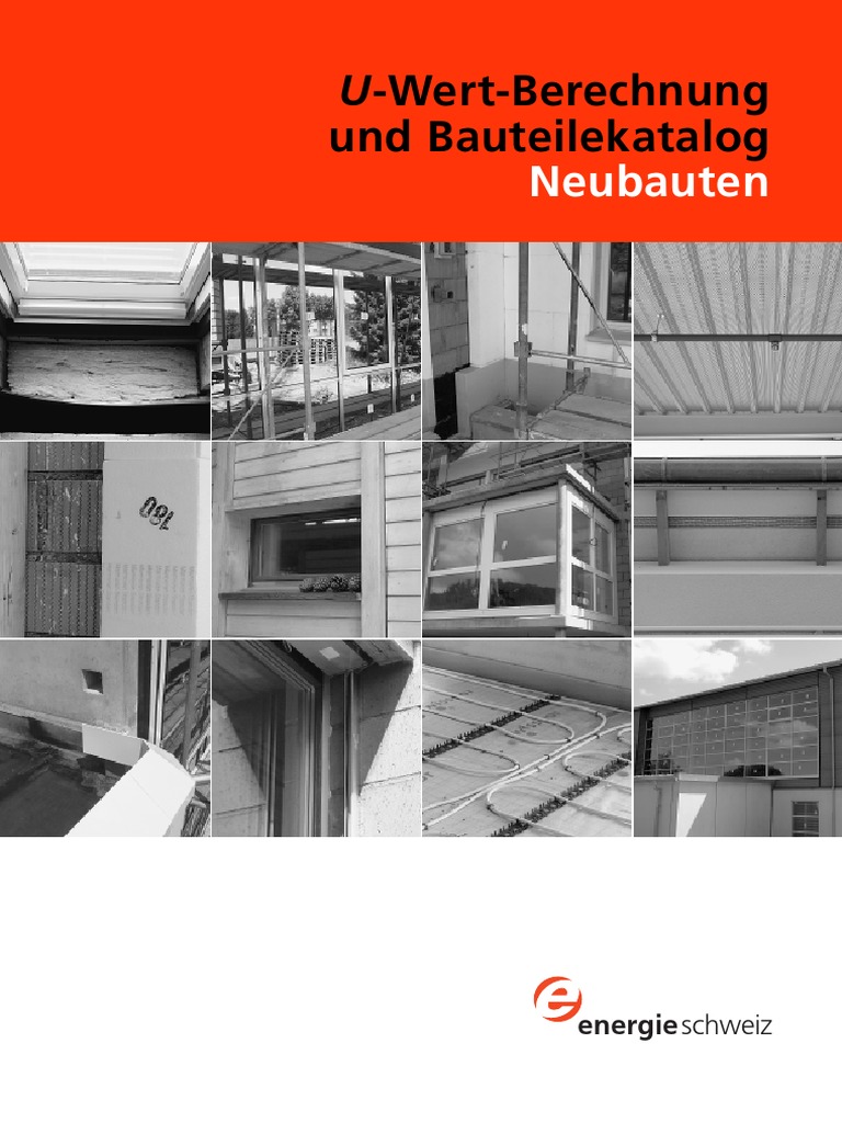 U-Wert-Berechnung Und Bauteilekatalog Neubauten