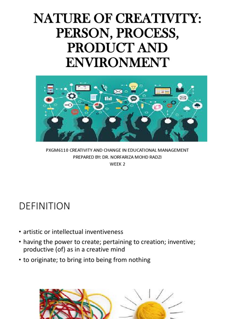 Understanding Creativity's 4 P's | PDF | Creativity | Thought