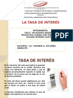 La Tasa de Interes