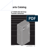 913-0202B Onan LT Series (Spec J) 30 To 150 Amp Transfer Switch Parts Manual (04-1999)